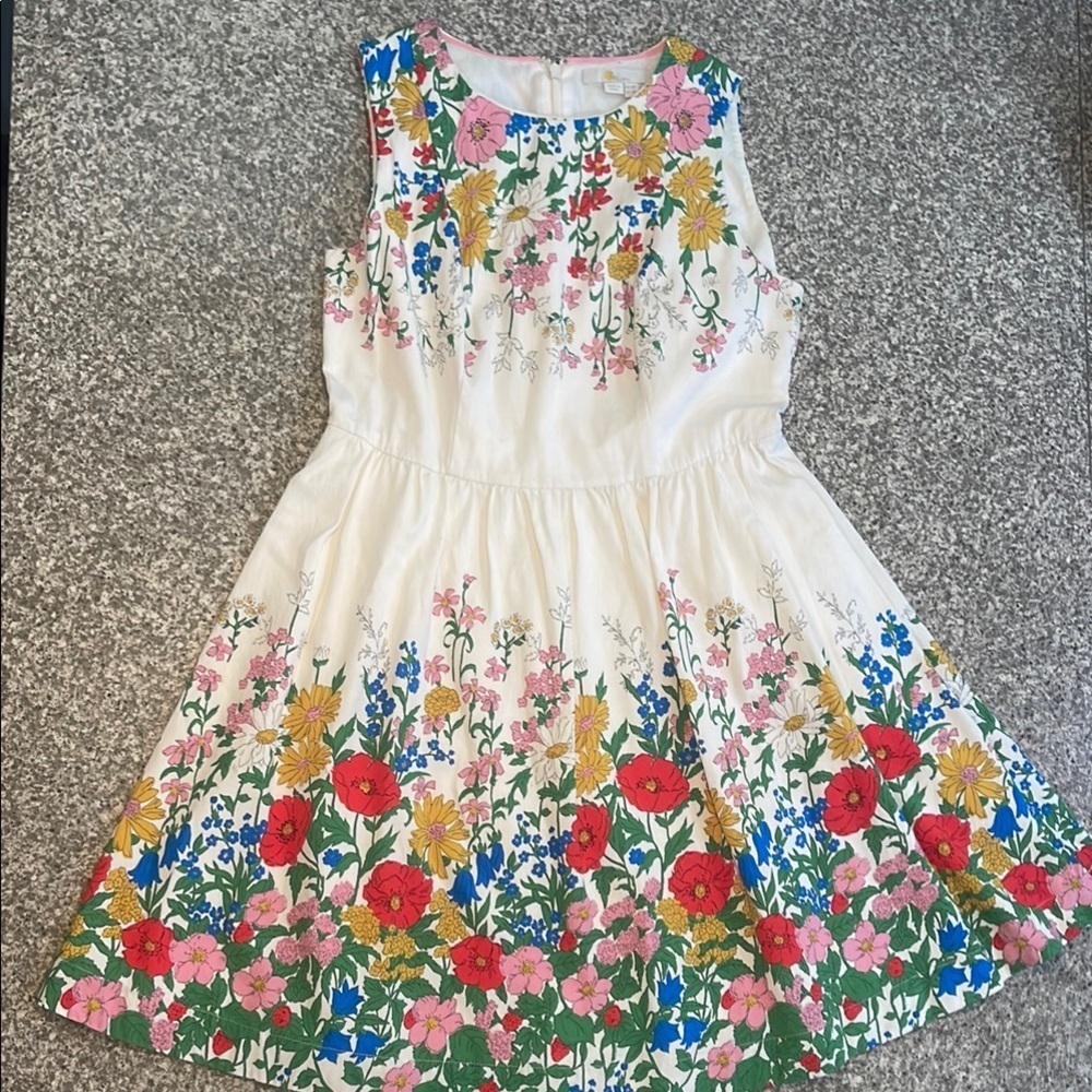 Boden Tara Floral Sleeveless Sundress - Picture 2 of 7